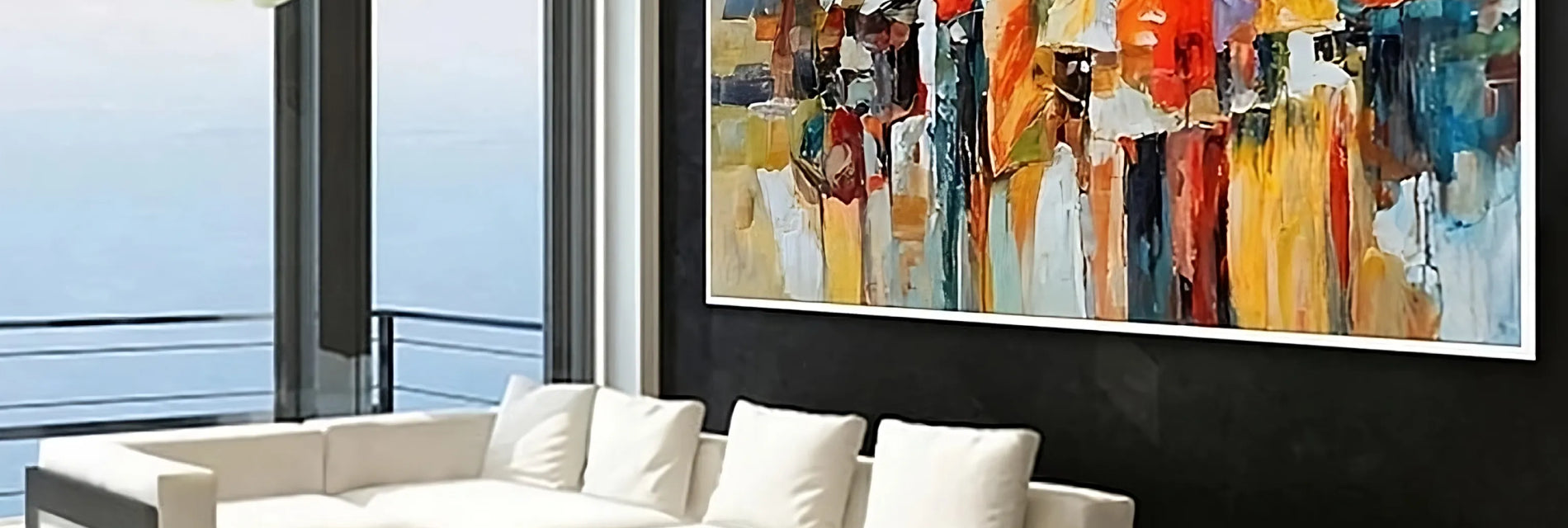 Large living room wall art