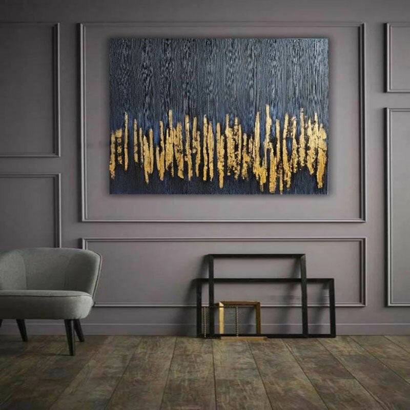 Gold Stripes (Long) - 60x40"