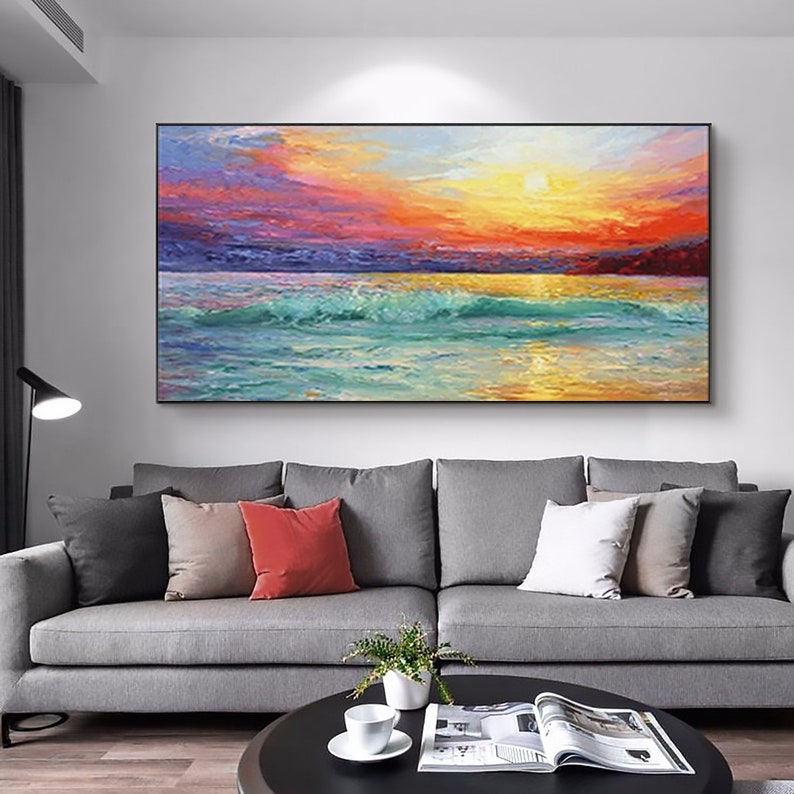 Extraordinary Sunset - 48x24"