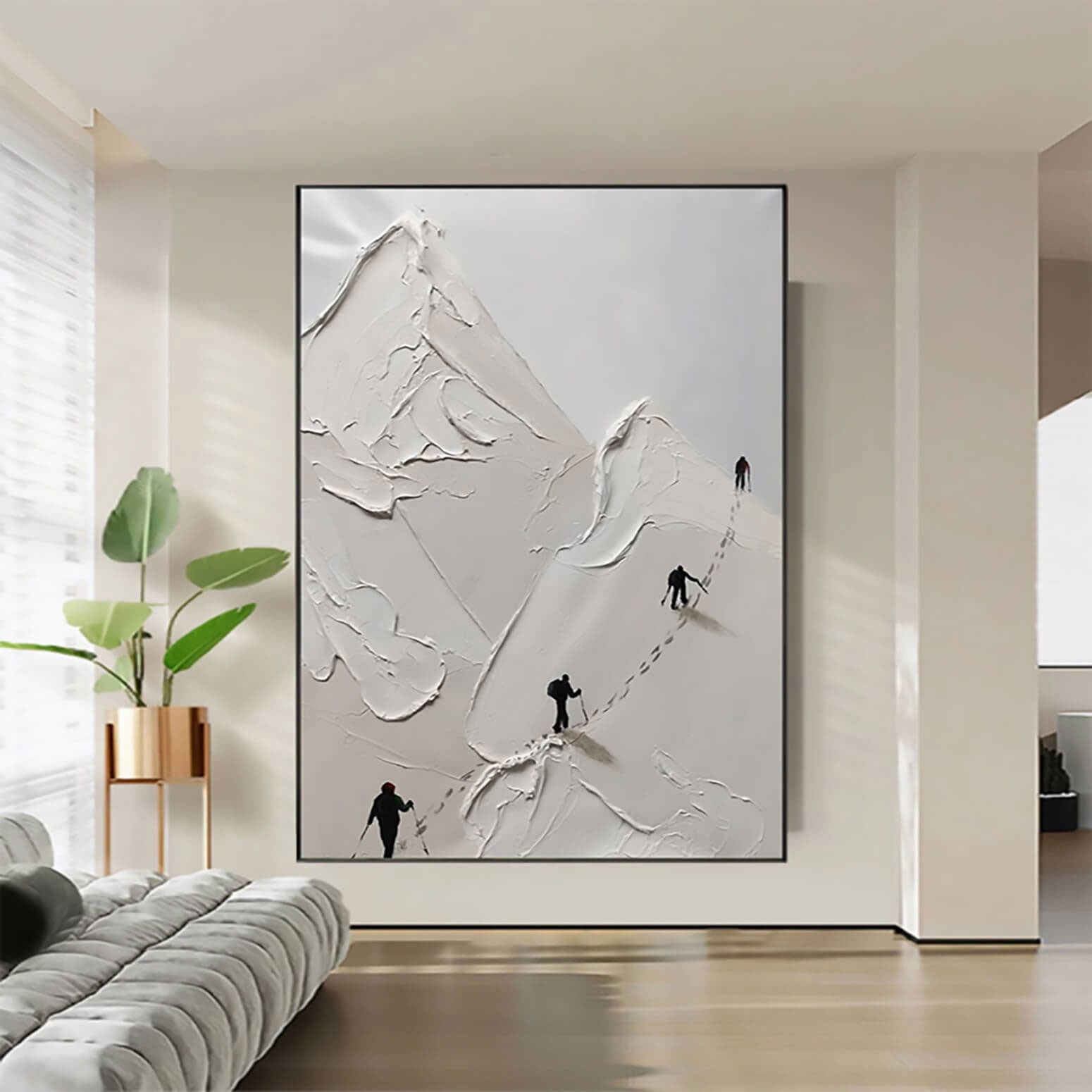 The Arctic Hikers - 24x36"