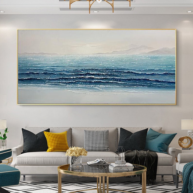 Crystal Blue Shores - 64x32"
