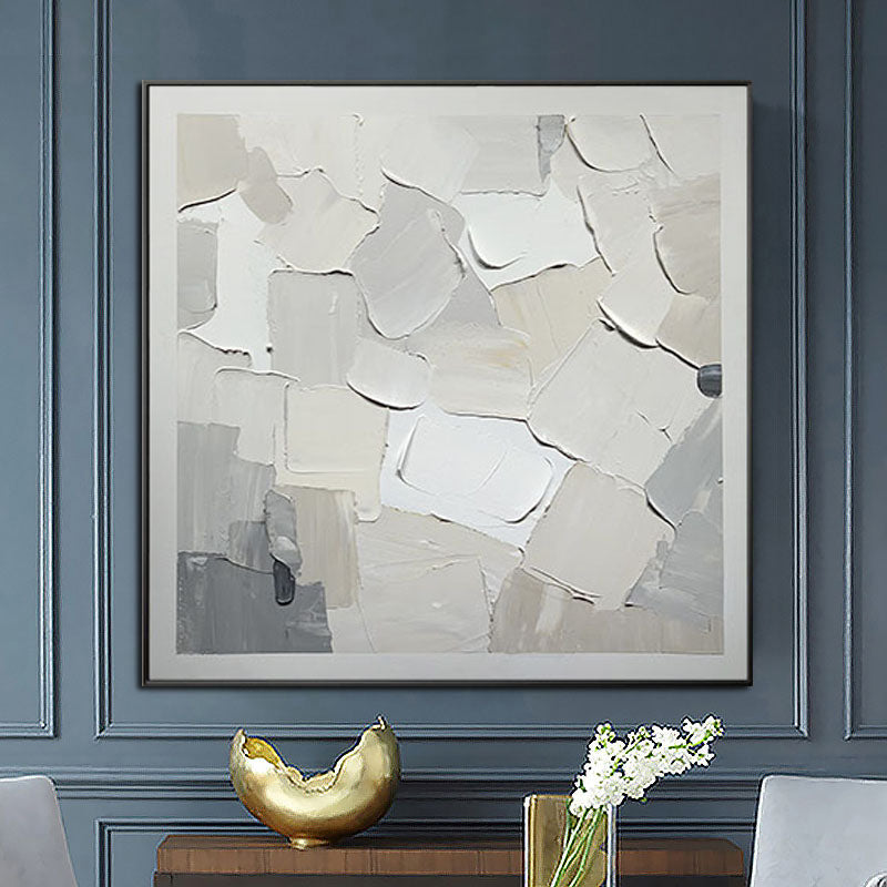Patches of Snow - 48x48"