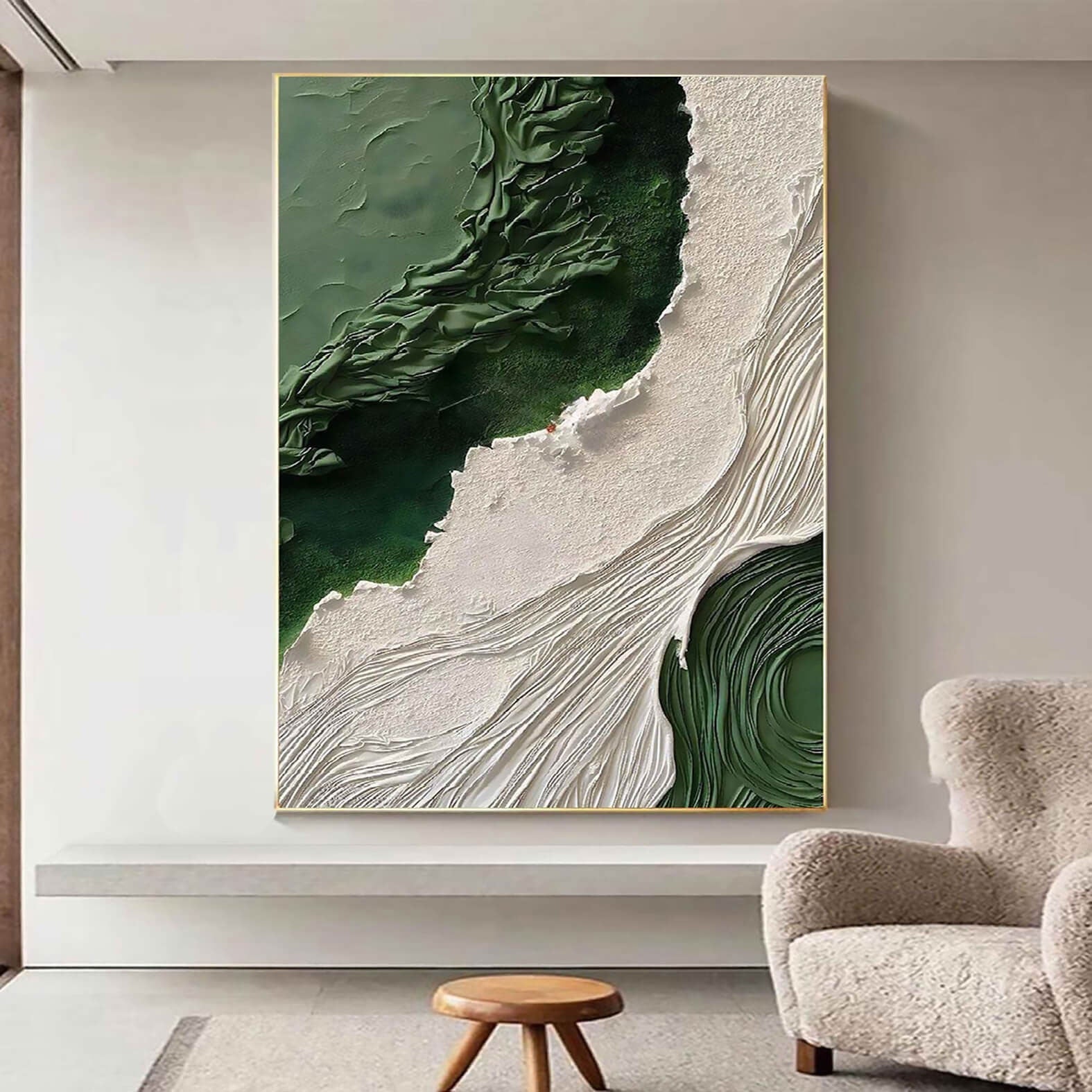 Green Rivers - 48x72"
