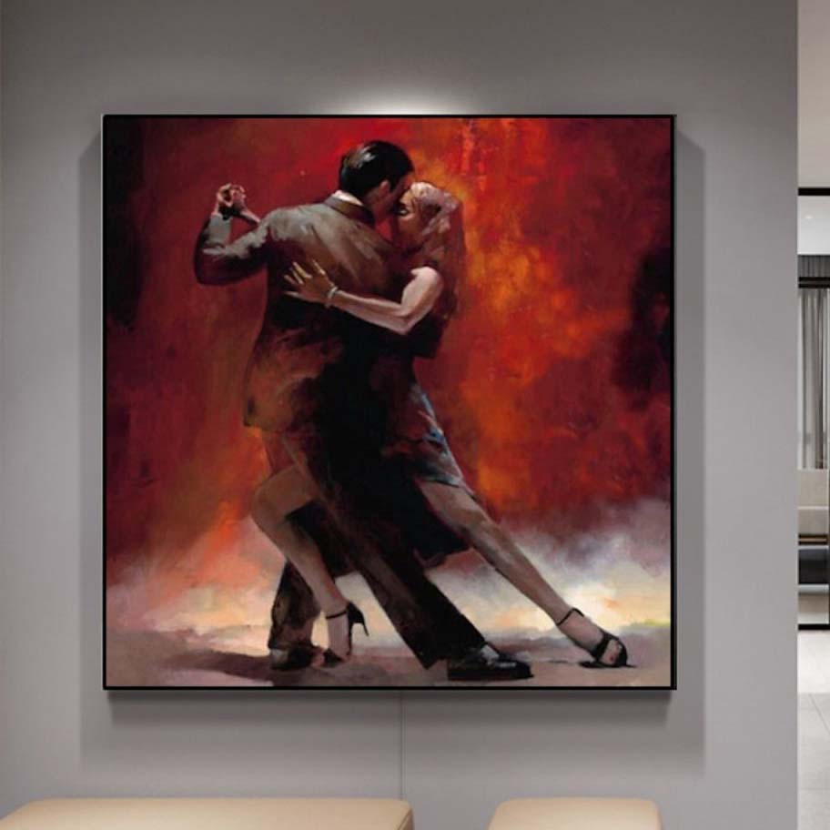 Tension Tango - 48x48"