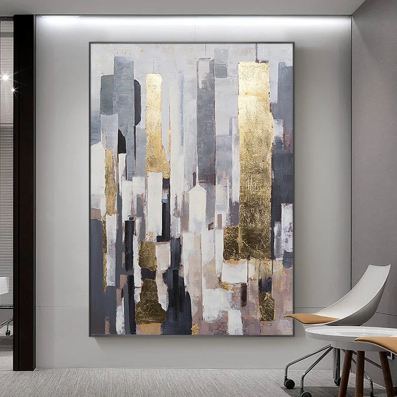 Golden Metropole - 32x48"