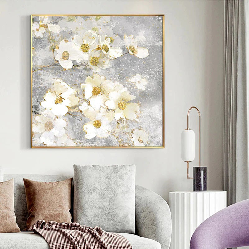white lily wall art White Lily Snowstorm