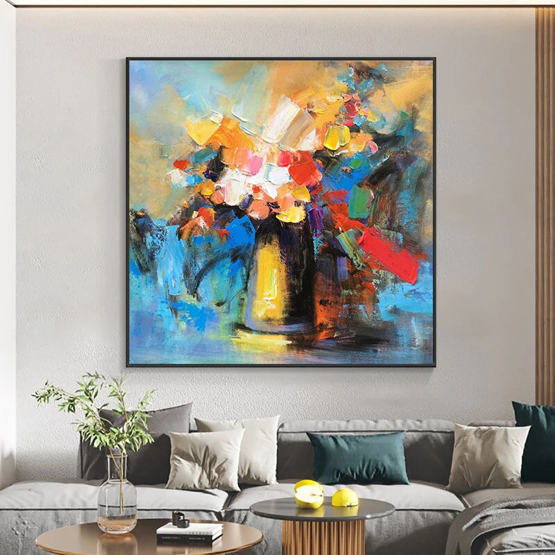 Impressionistic Vase - 48x48"