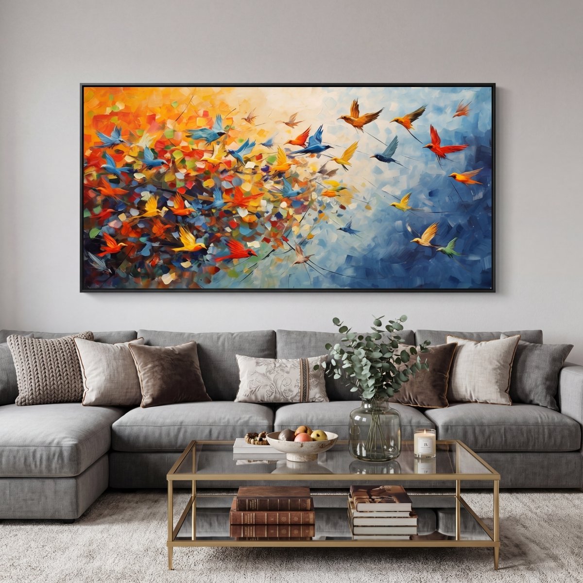 Fluttering Colorbirds