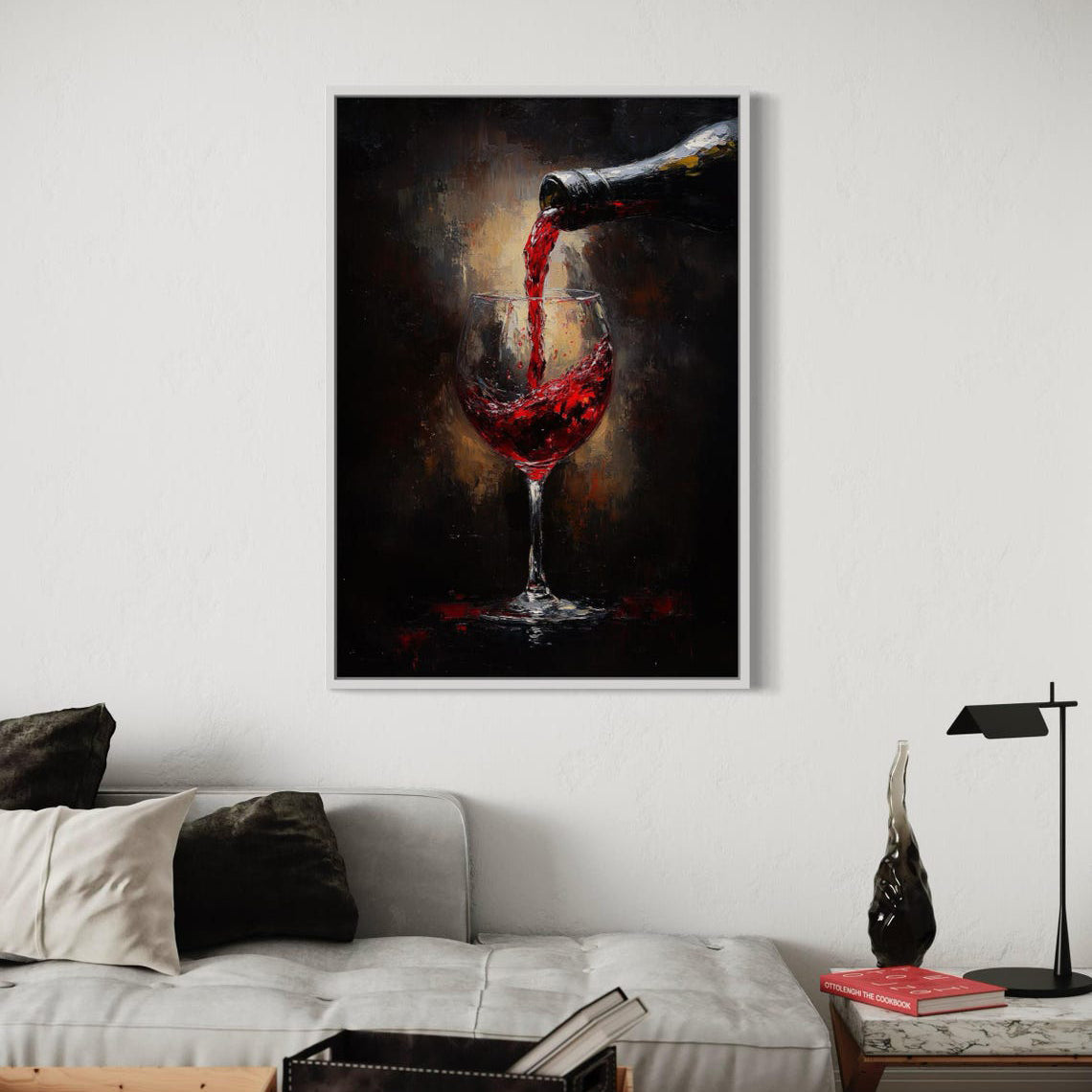 Pouring Red - 56x84"