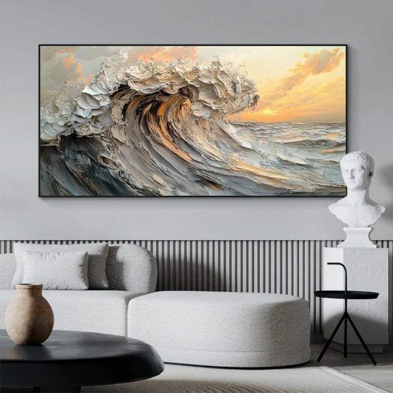 The Whirling Wave - 80x40"