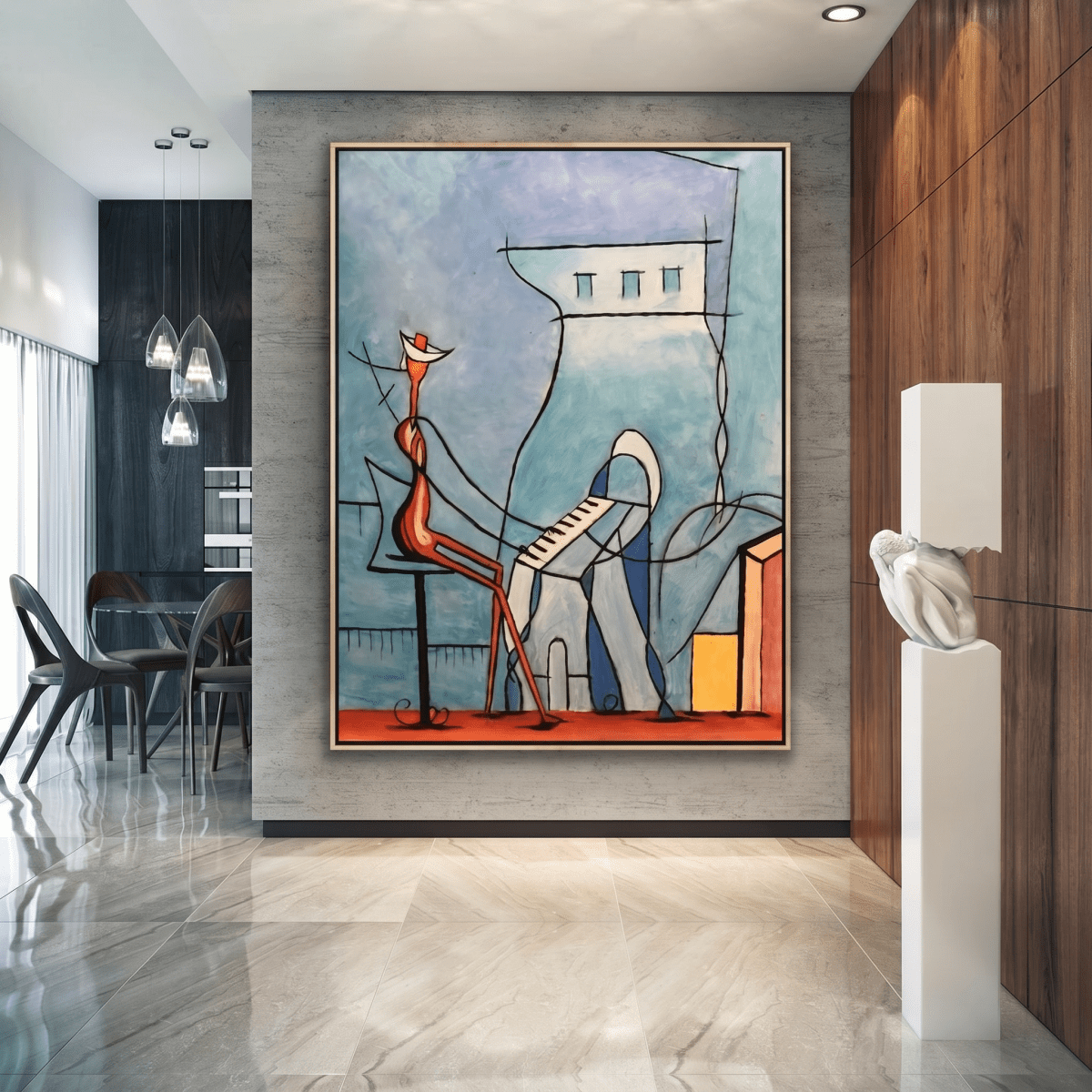 Música de la Noche - 56x84"
