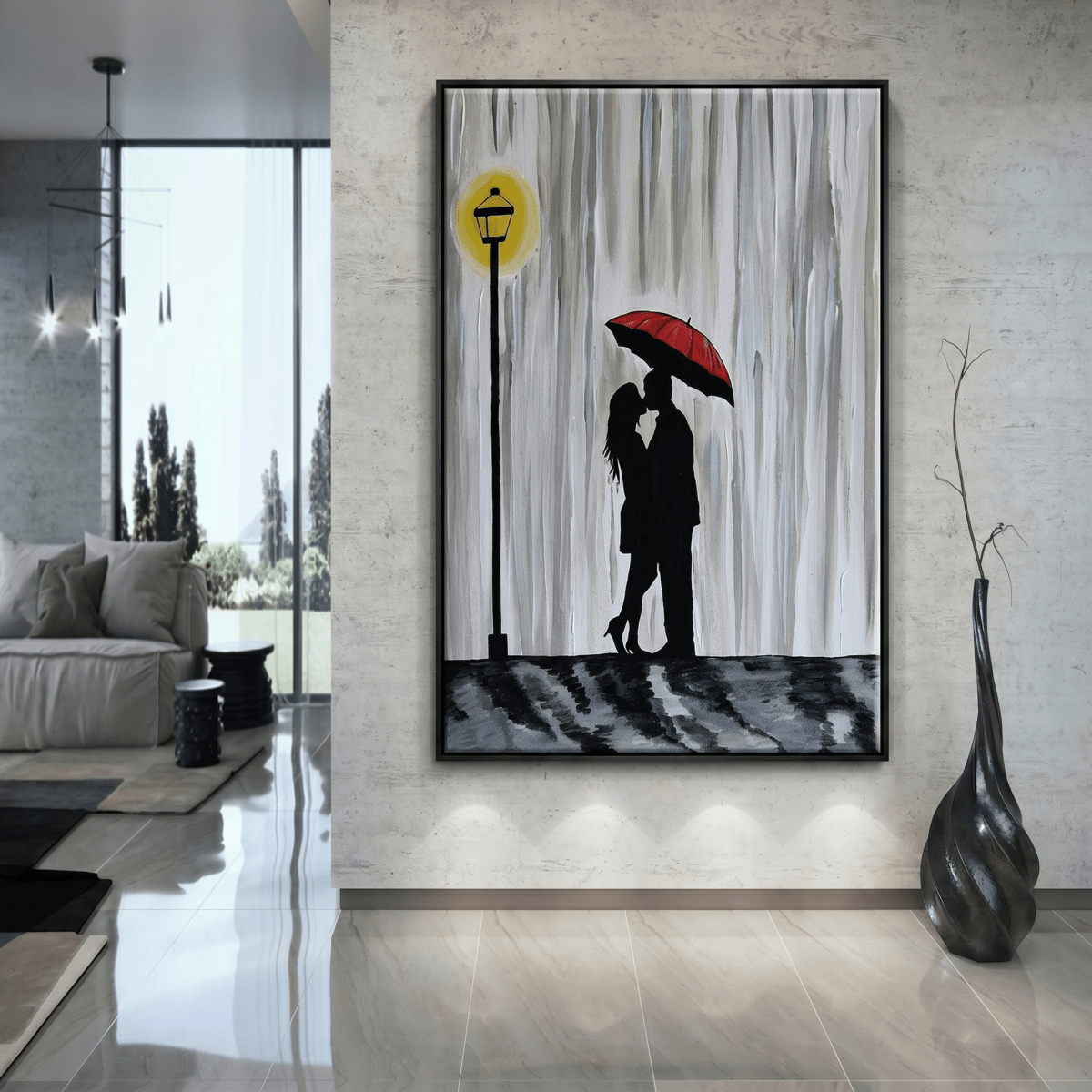 Romance Bajo la Lluvia