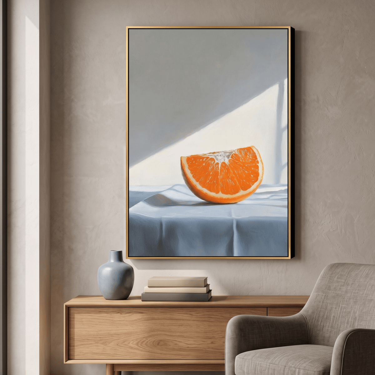Rodaja de naranja