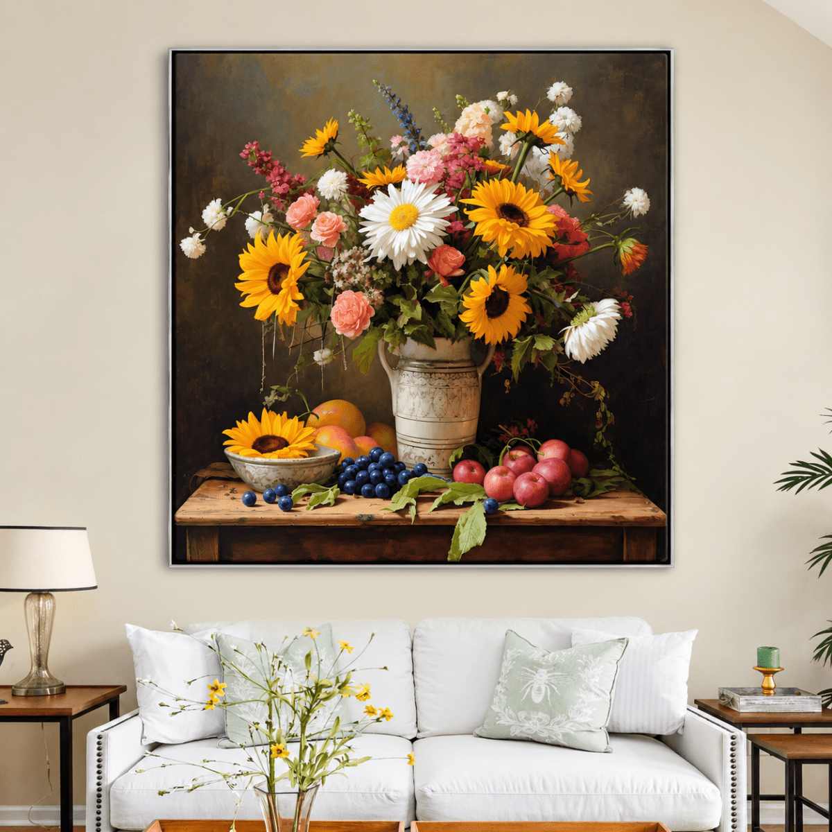Sommerstrauß in Vase