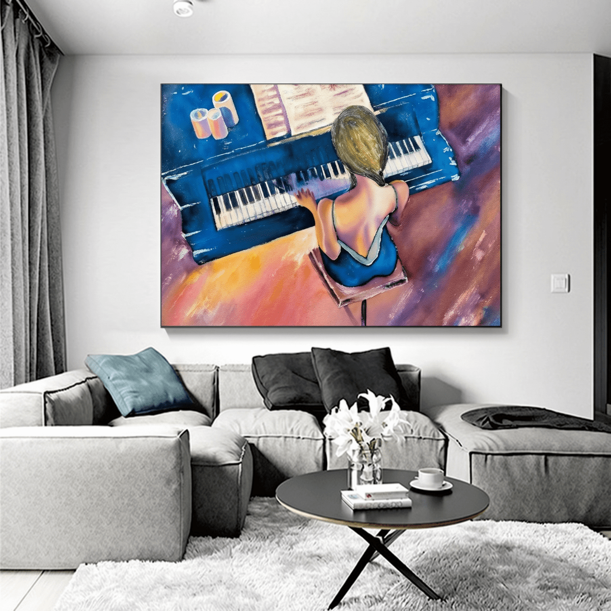 The Blue Pianist
