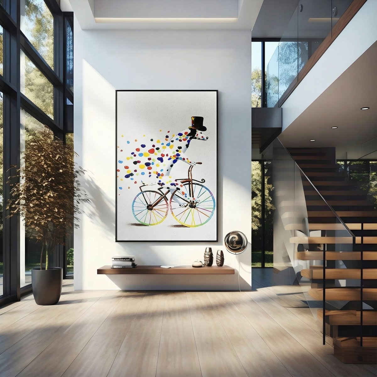 The Cycling Dalmatian