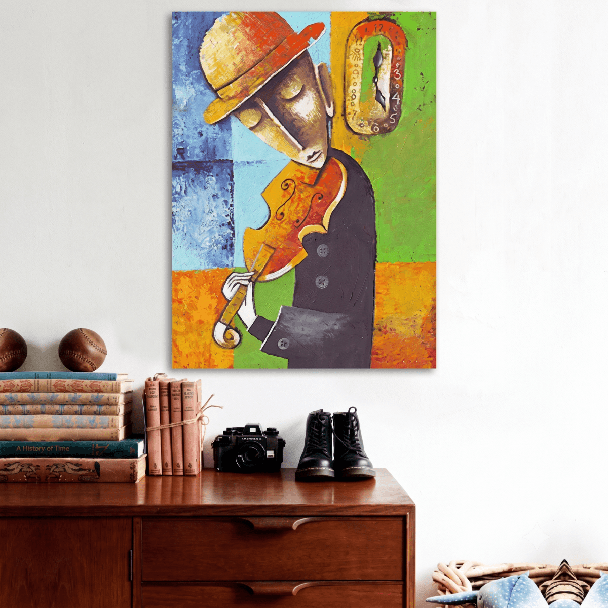 El violinista solitario