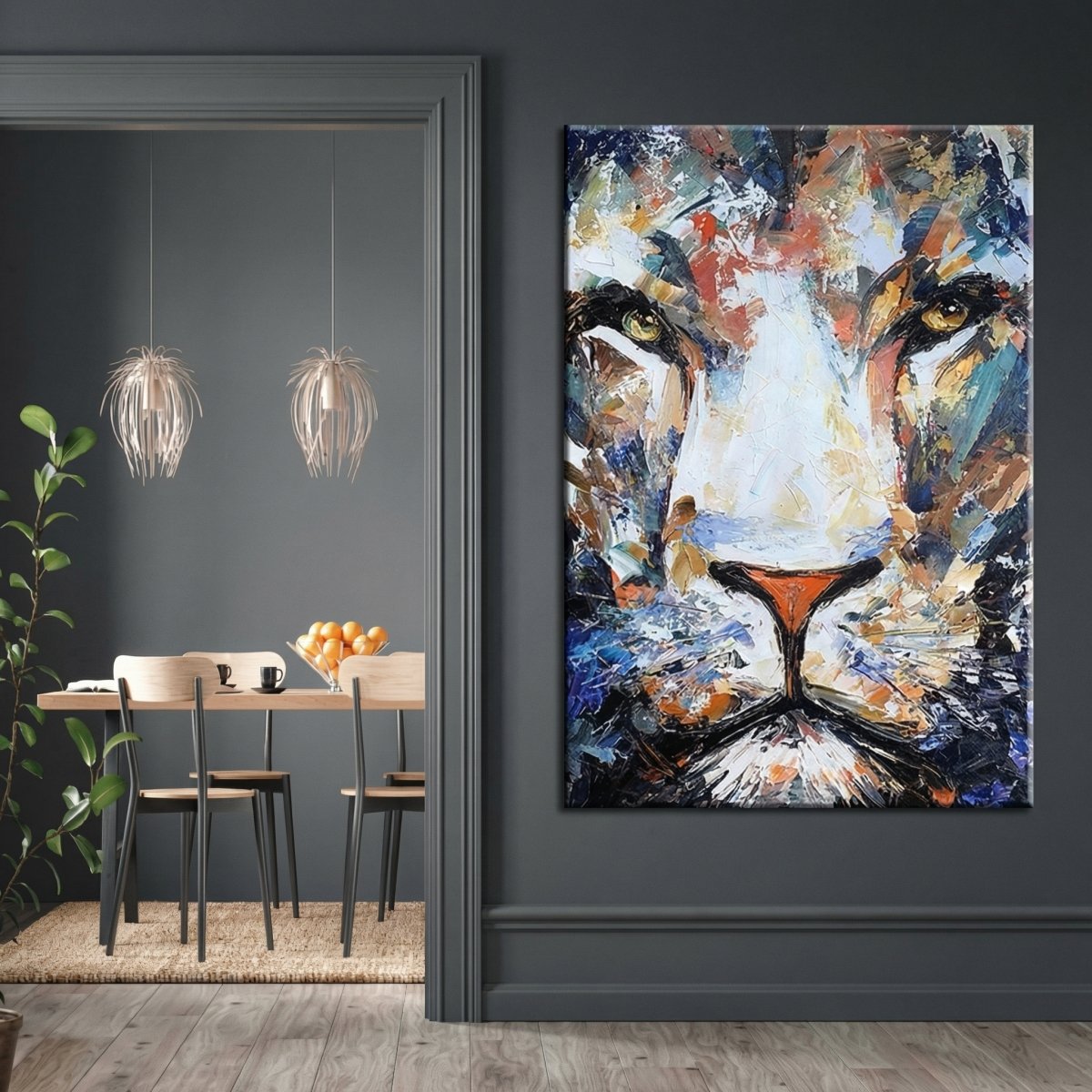 The Majestic Lion