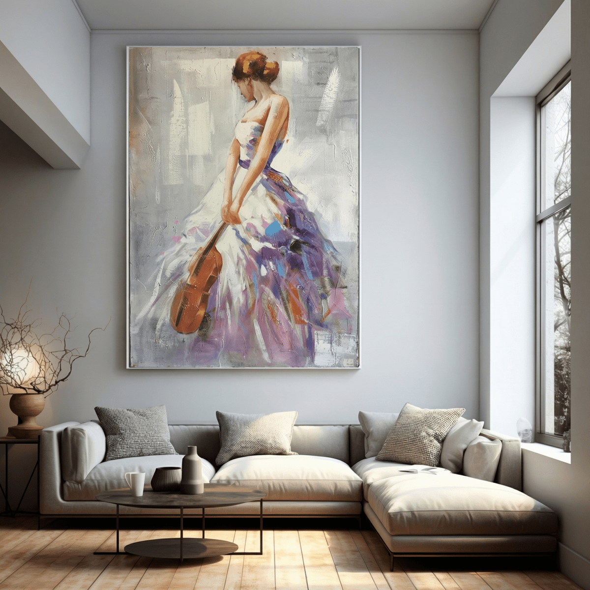 The Shy Violinist