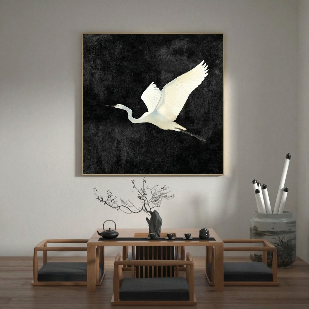 The White Egret