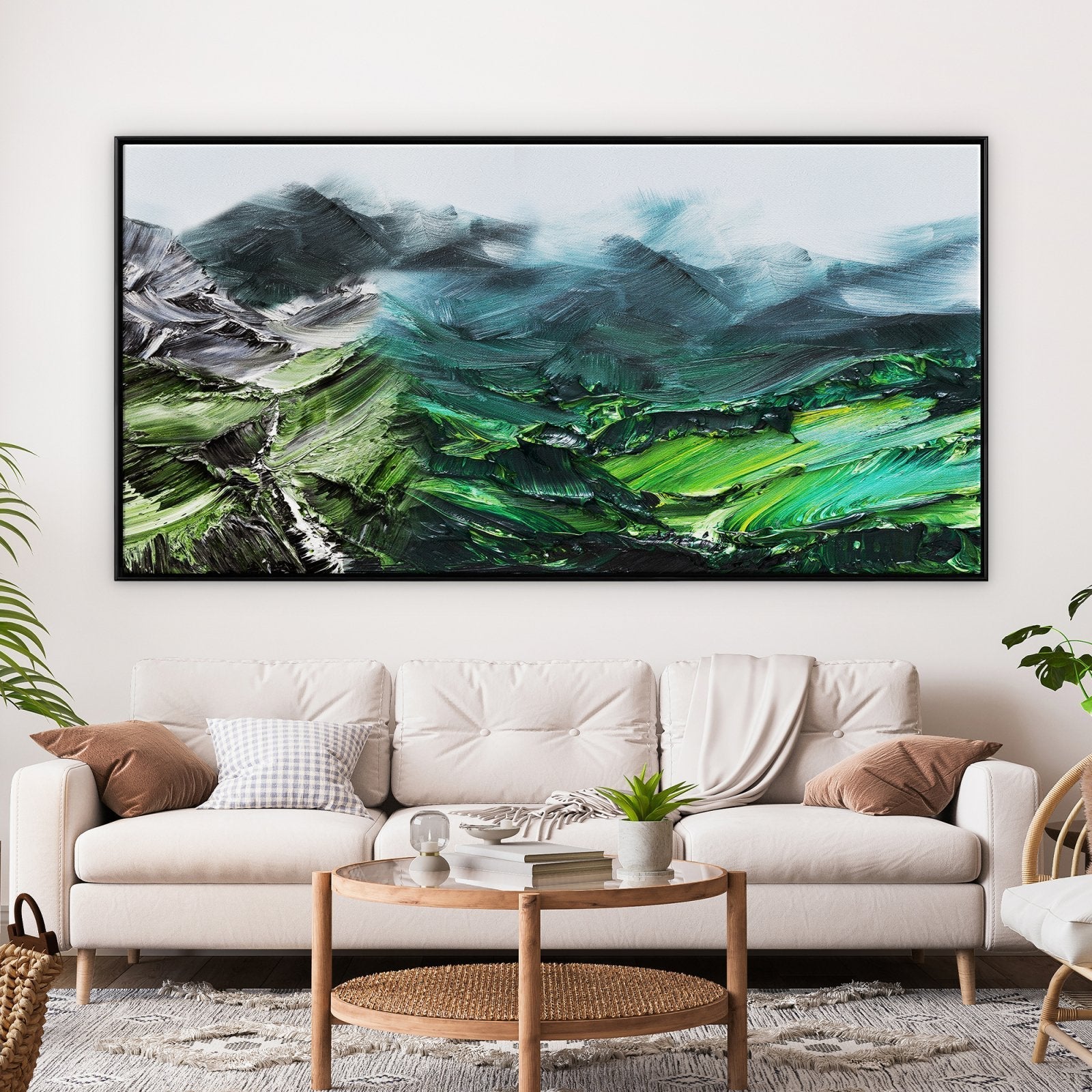 Verdant Mountains - 64x32"