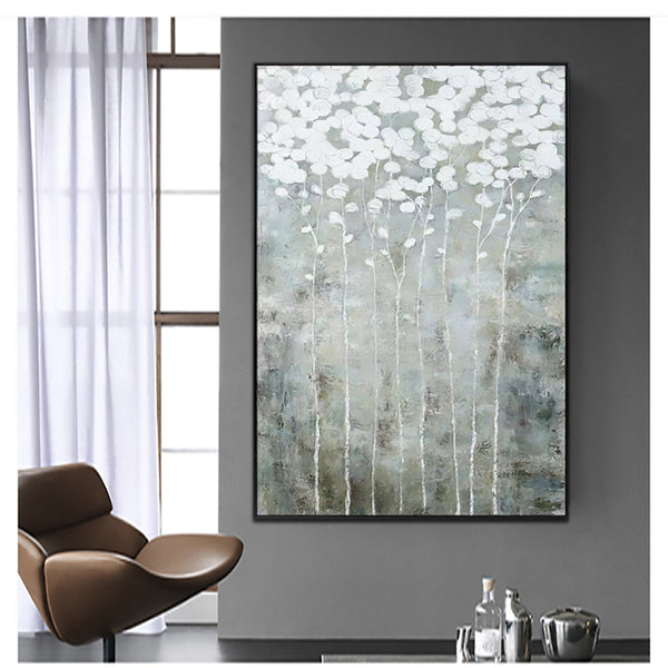 The Towering White Trees - 40x59"
