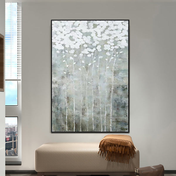 The Towering White Trees - 31x46"