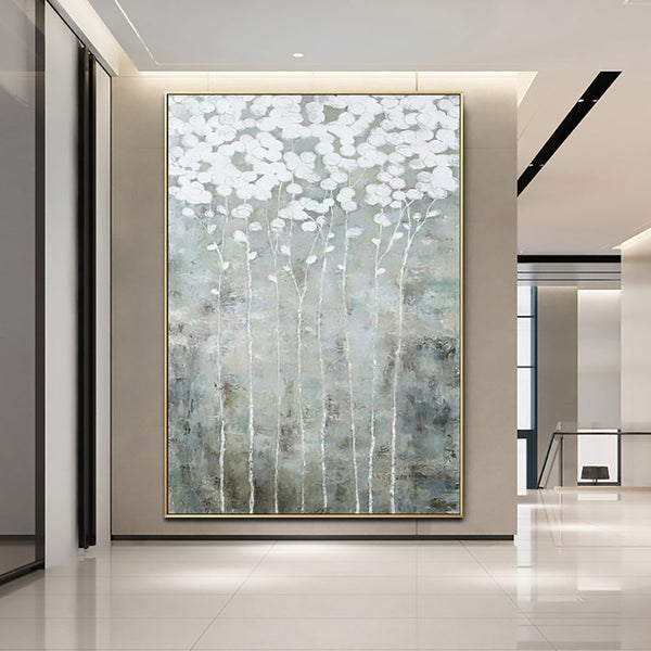 The Towering White Trees - 23x35"