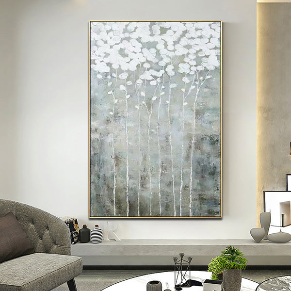 The Towering White Trees - 40x59"