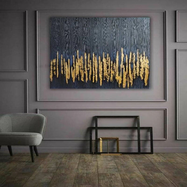 Gold Stripes (Long) - 59x40"