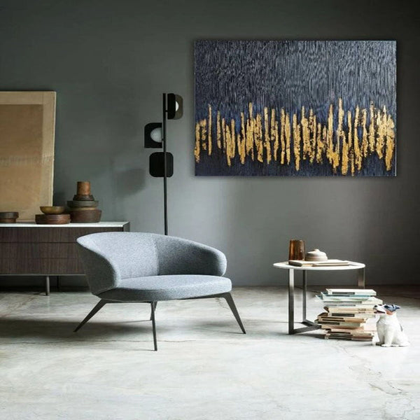 Gold Stripes (Long) - 59x40"