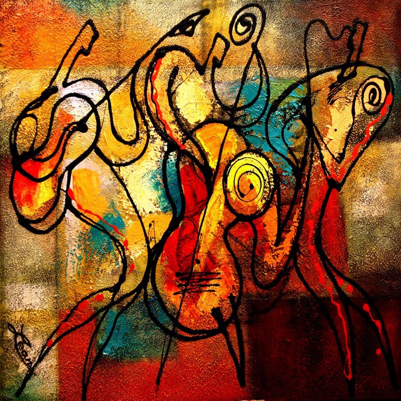 Músicos abstractos