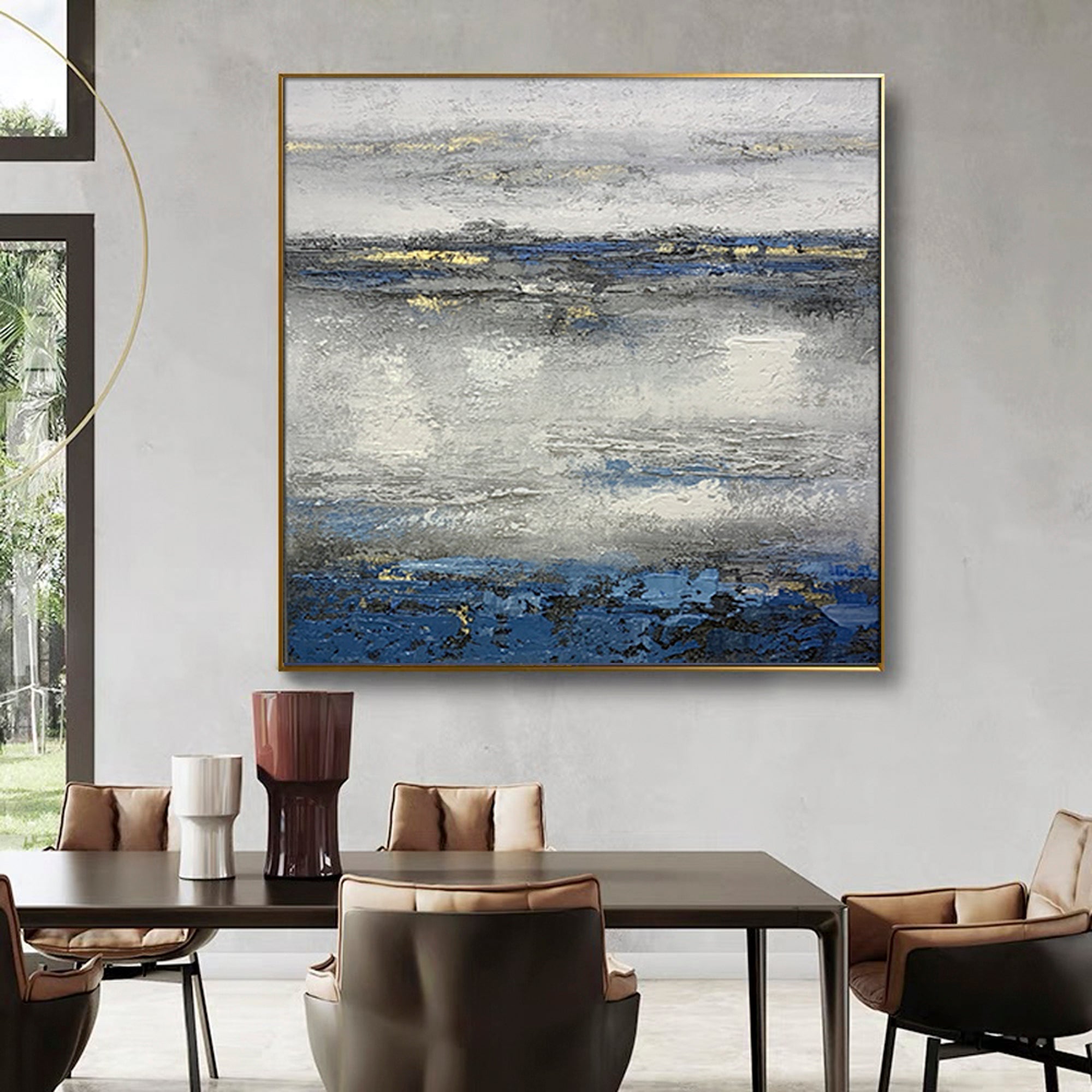 Secrets of the Sea - 56x56"