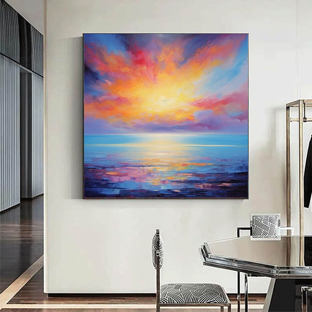 Puesta de sol mística