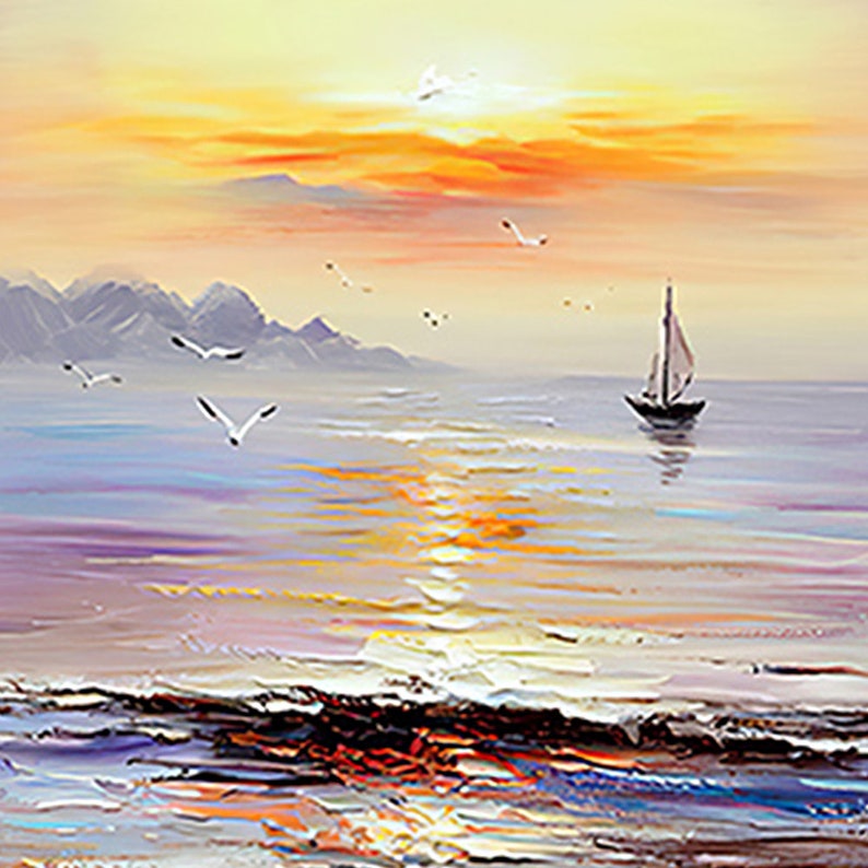Le Marin Solitaire - 32x64"