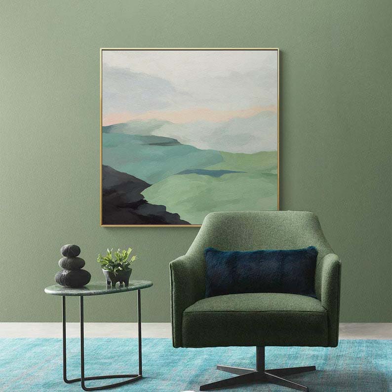 Mount Shiomi - 40x40"