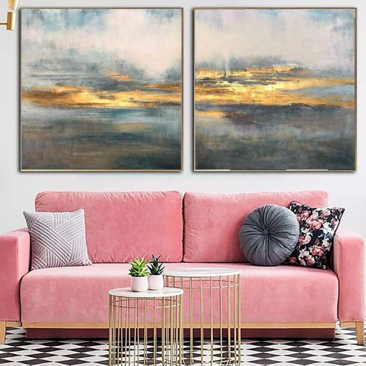 Evening Mood - 48x48" [2pcs]
