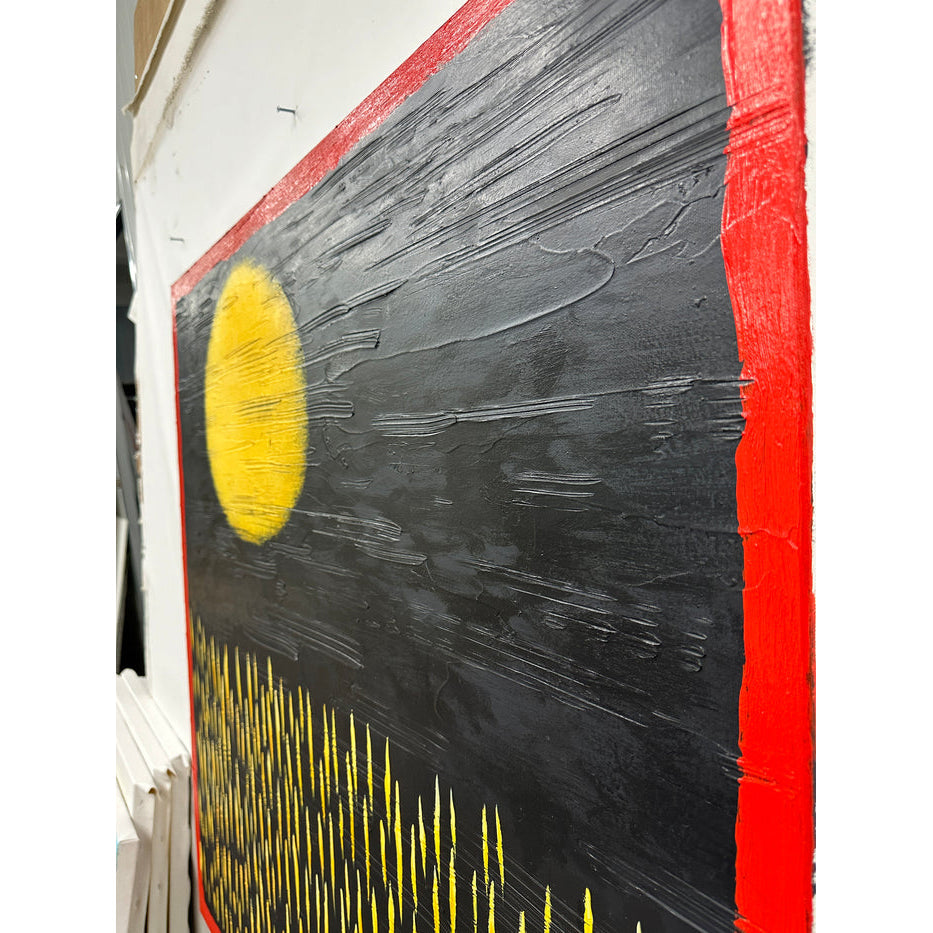 Harvest Moon - 40x40"