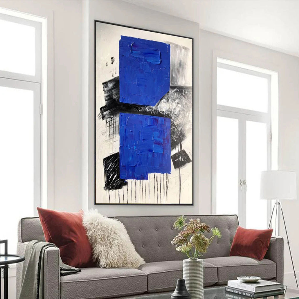 Cuadrados azules