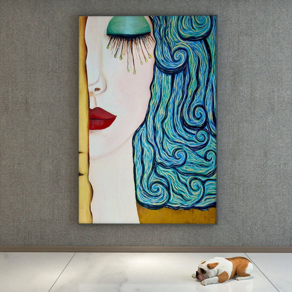 Starry Tears - 47x71"