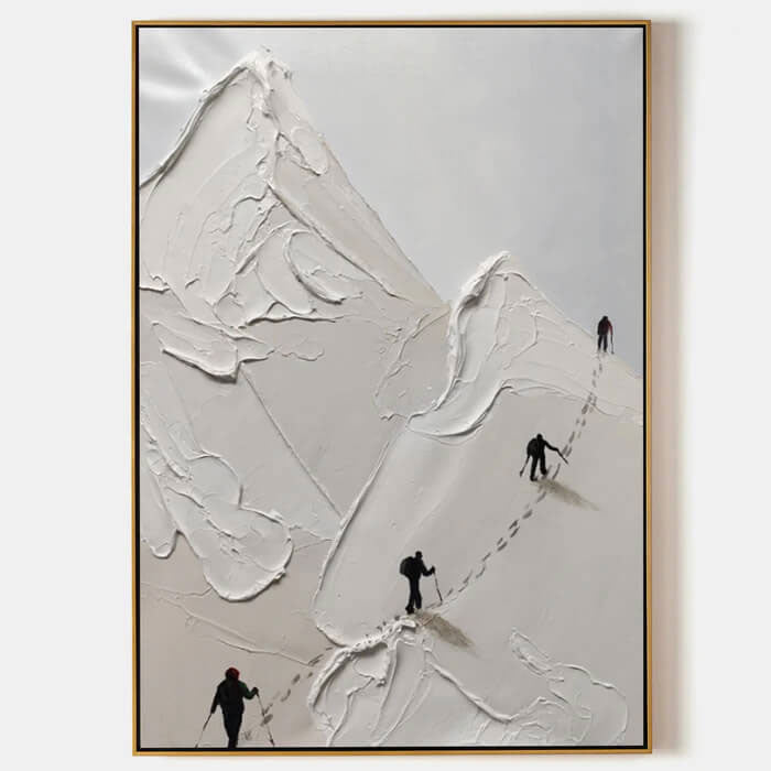The Arctic Hikers - 32x48"