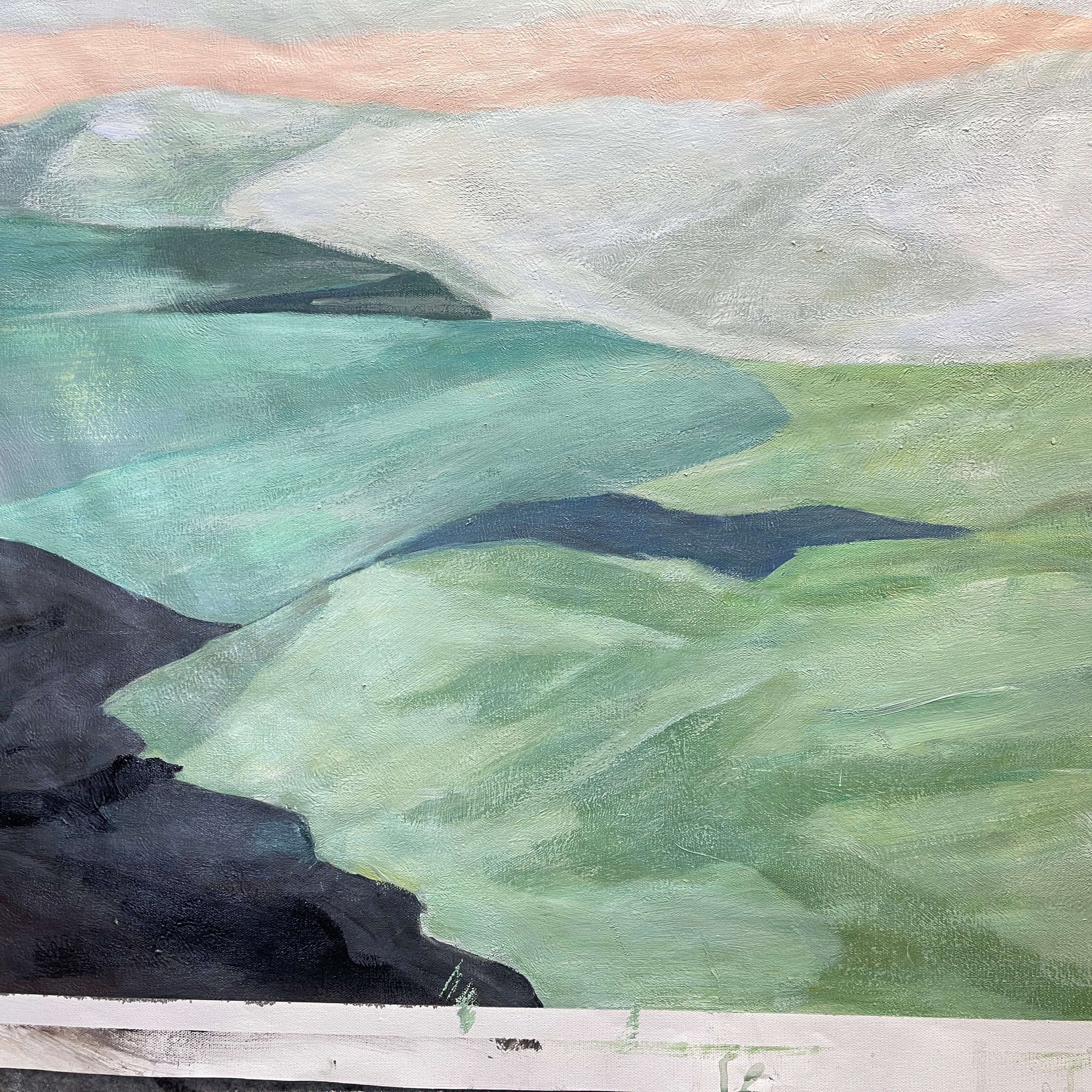 Mount Shiomi - 40x40"
