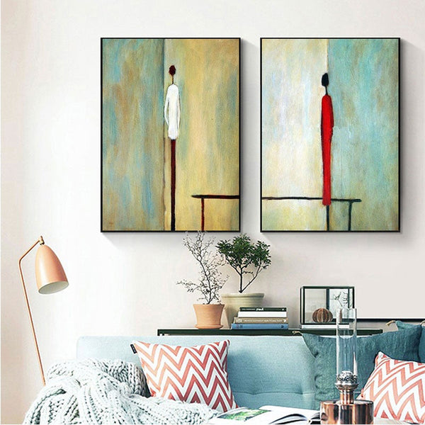 Confrontation - 20x28" [2pcs]