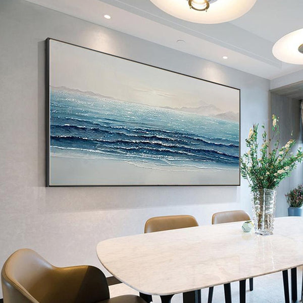 Crystal Blue Shores - 94x47"