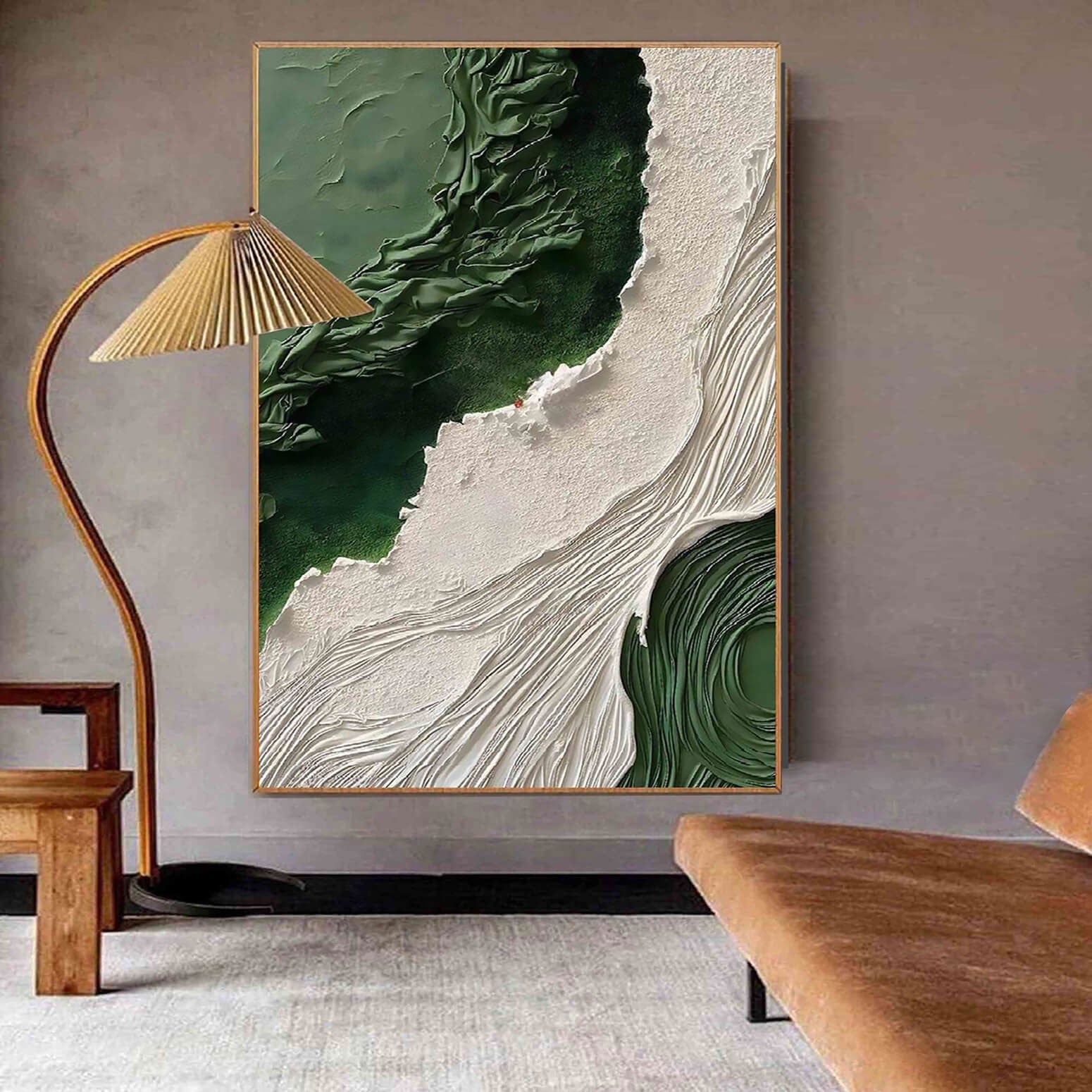 Green Rivers - 48x72"