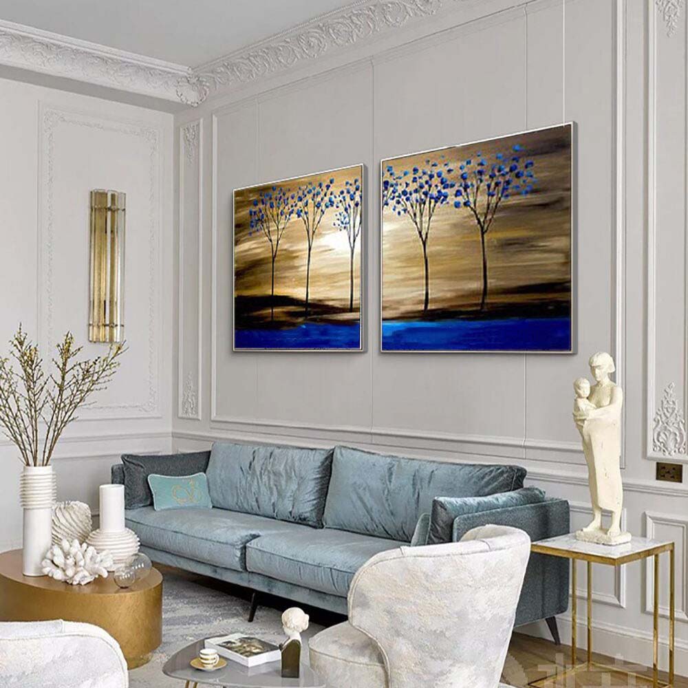 Blue Savanna - 28x28" [2pcs]