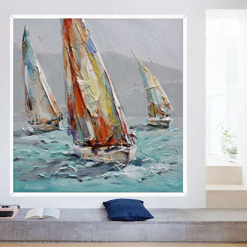 In See stechen – 47x47"