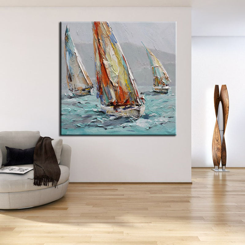 Setting Sail - 48x48"