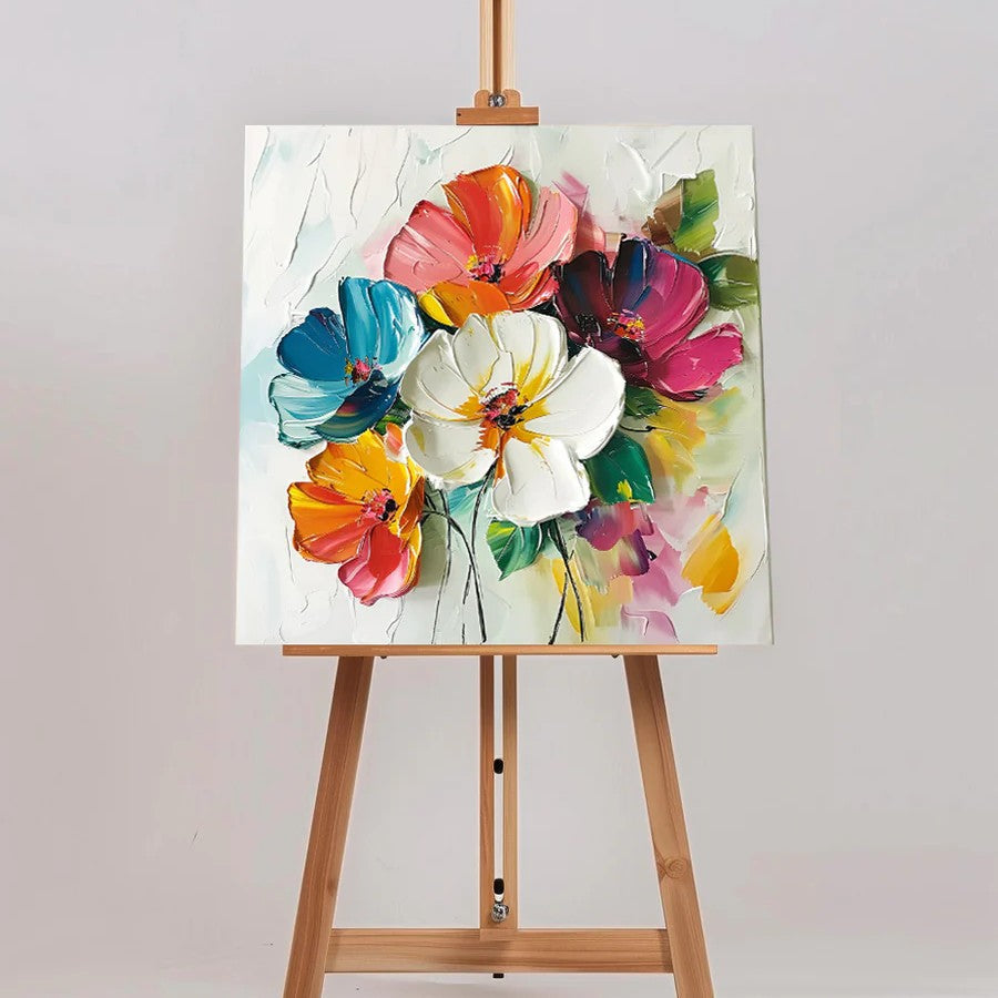 Kind Flowers - 64x64"