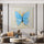 Indigo Butterfly - 40x40